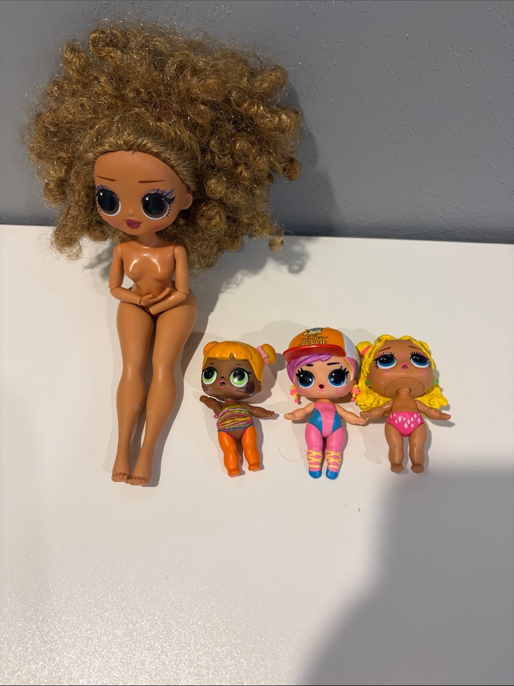 LOL Surprise Doll Swimwear Set in Pink & Orange